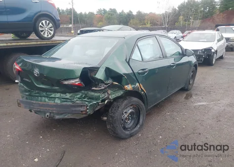 2015 Toyota Corolla Le из США, поврежденный, VIN 2T1BURHE7FC259259